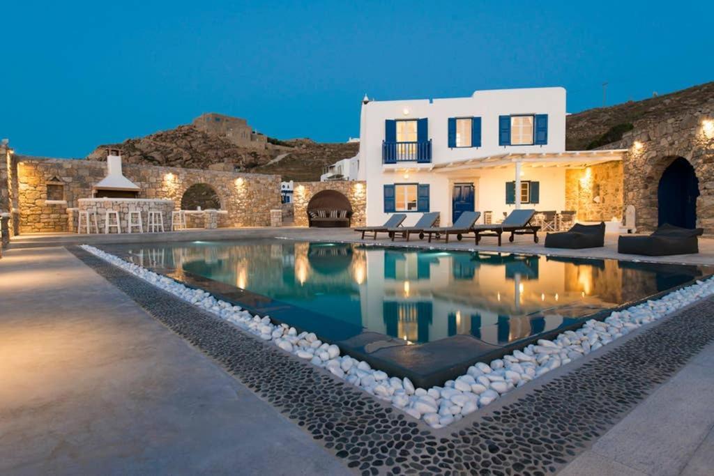 Villa Orion Mykonos - Blue Views Mykonos Villas Mykonos Town Buitenkant foto