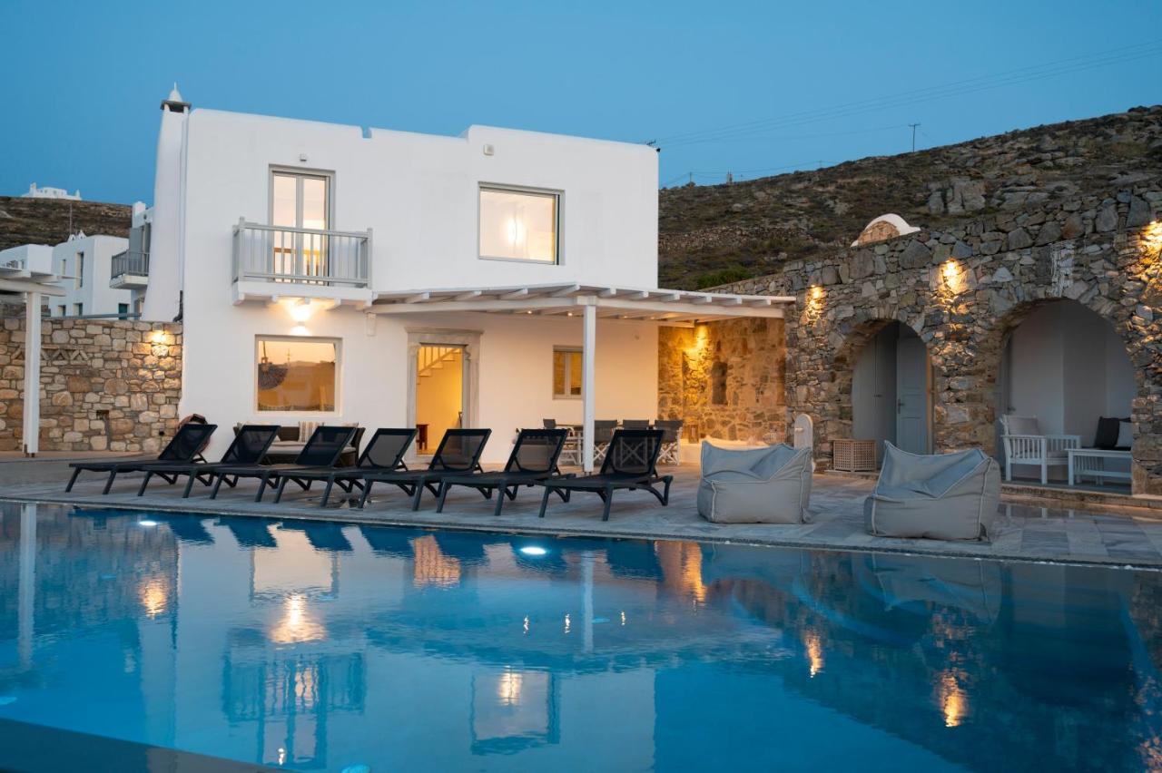 Villa Orion Mykonos - Blue Views Mykonos Villas Mykonos Town Buitenkant foto
