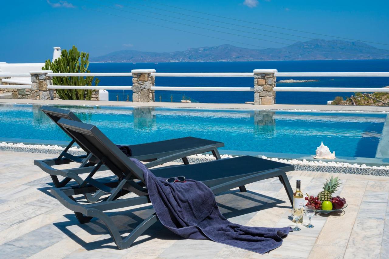 Villa Orion Mykonos - Blue Views Mykonos Villas Mykonos Town Buitenkant foto