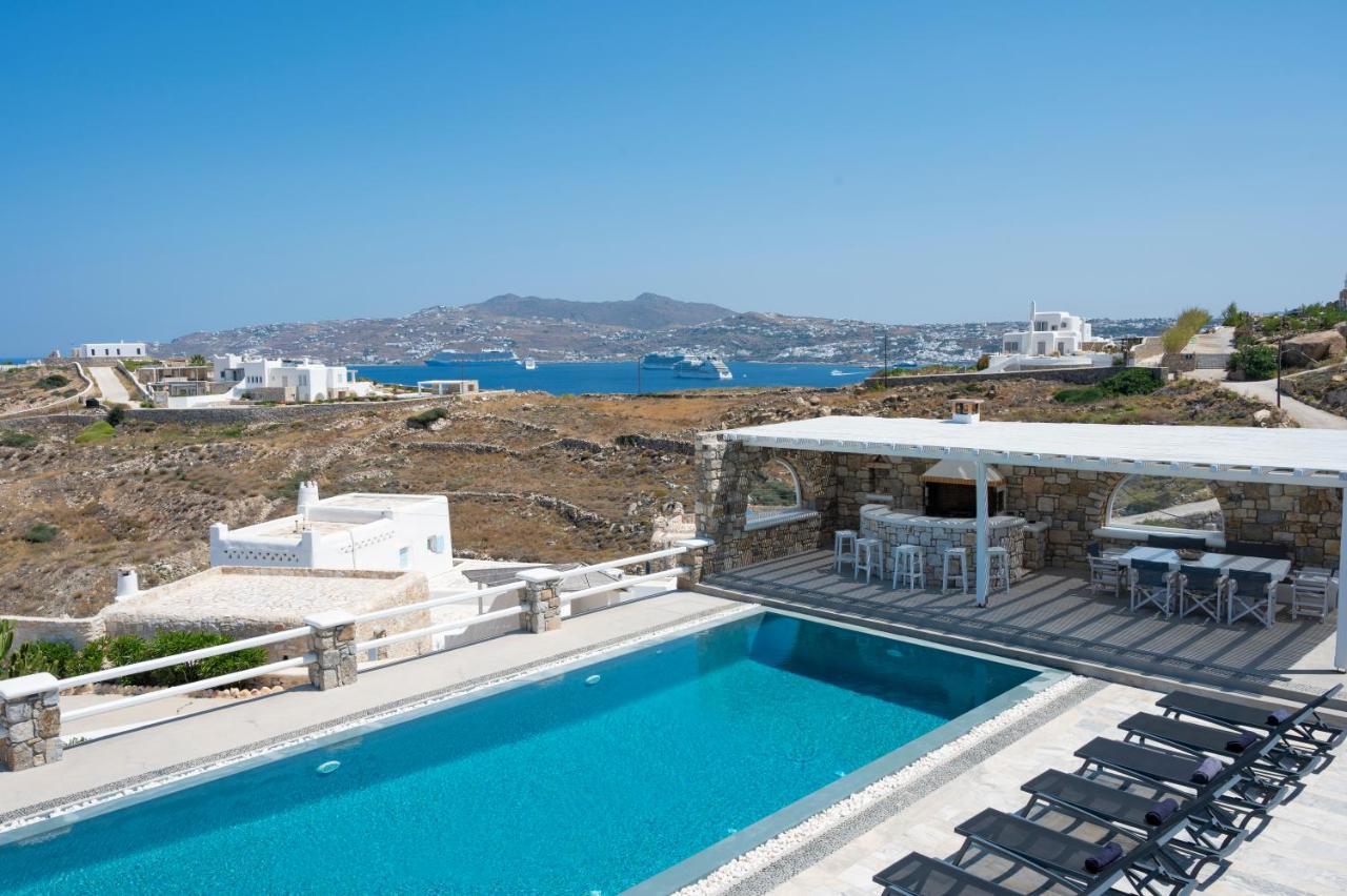 Villa Orion Mykonos - Blue Views Mykonos Villas Mykonos Town Buitenkant foto