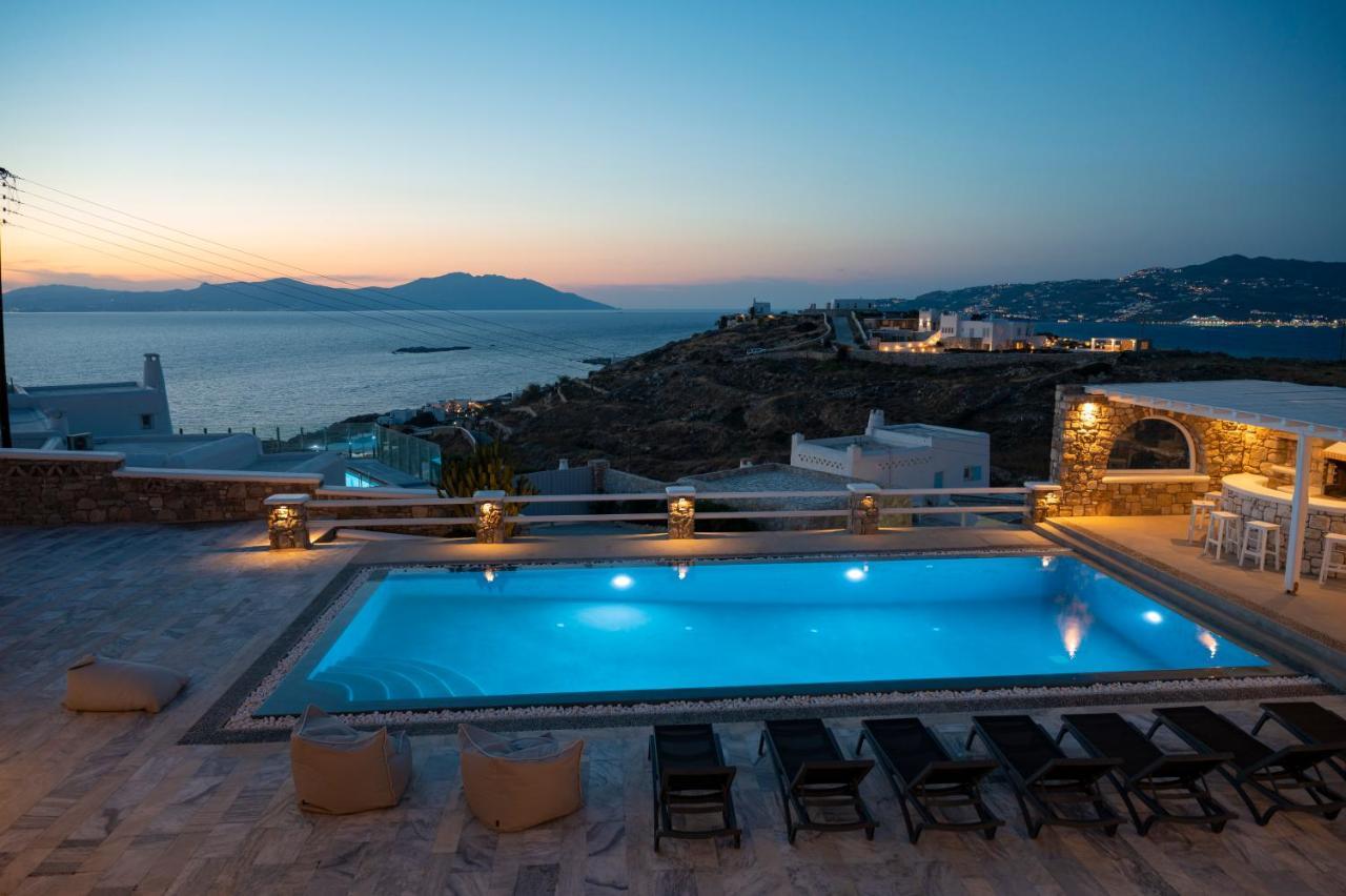 Villa Orion Mykonos - Blue Views Mykonos Villas Mykonos Town Buitenkant foto