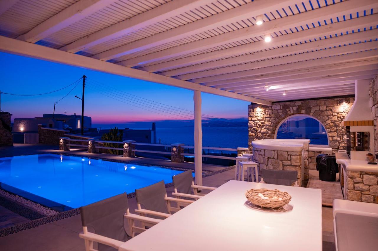 Villa Orion Mykonos - Blue Views Mykonos Villas Mykonos Town Buitenkant foto
