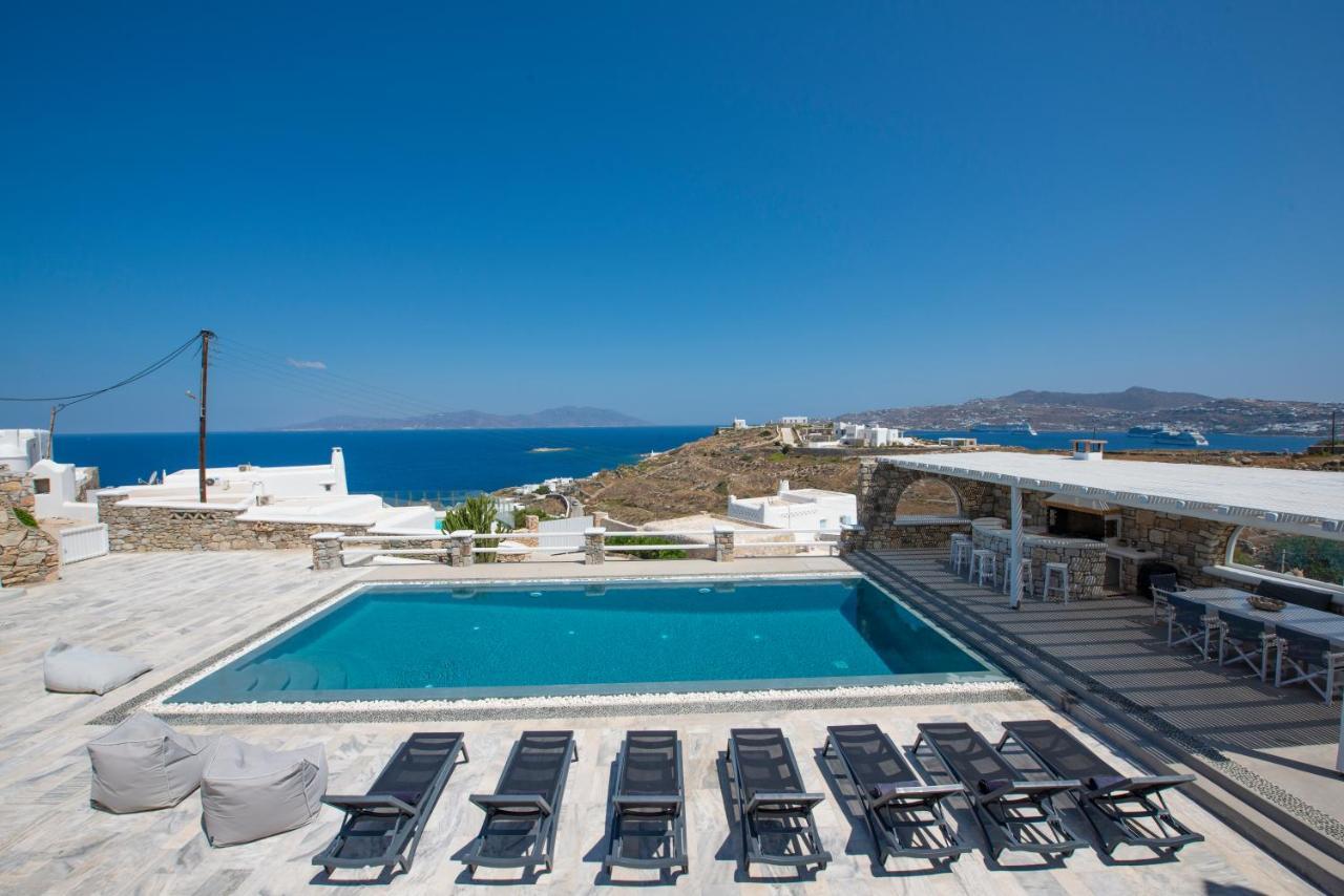Villa Orion Mykonos - Blue Views Mykonos Villas Mykonos Town Buitenkant foto