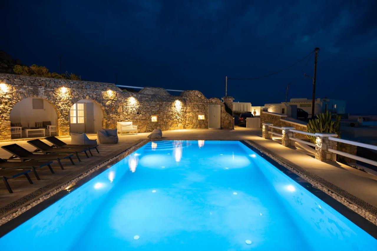 Villa Orion Mykonos - Blue Views Mykonos Villas Mykonos Town Buitenkant foto