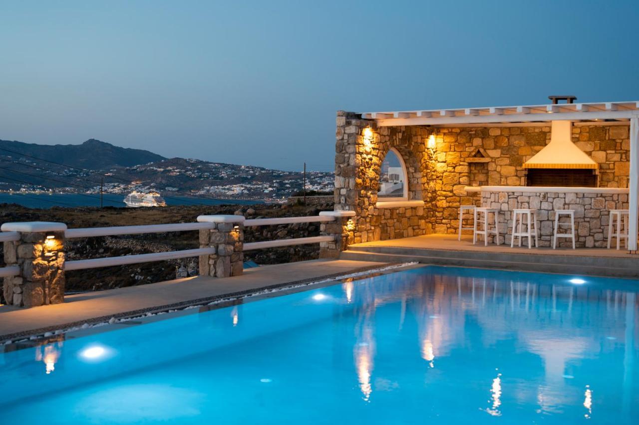 Villa Orion Mykonos - Blue Views Mykonos Villas Mykonos Town Buitenkant foto