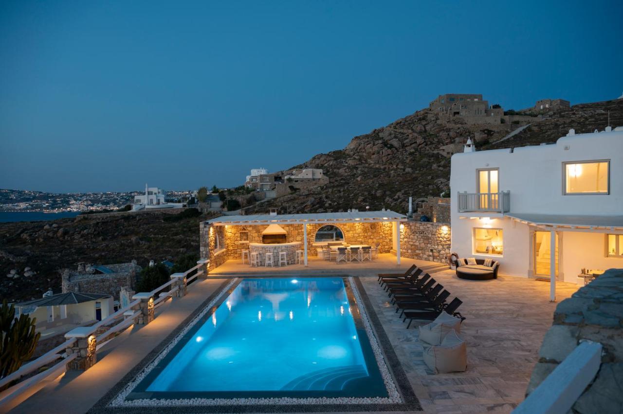 Villa Orion Mykonos - Blue Views Mykonos Villas Mykonos Town Buitenkant foto