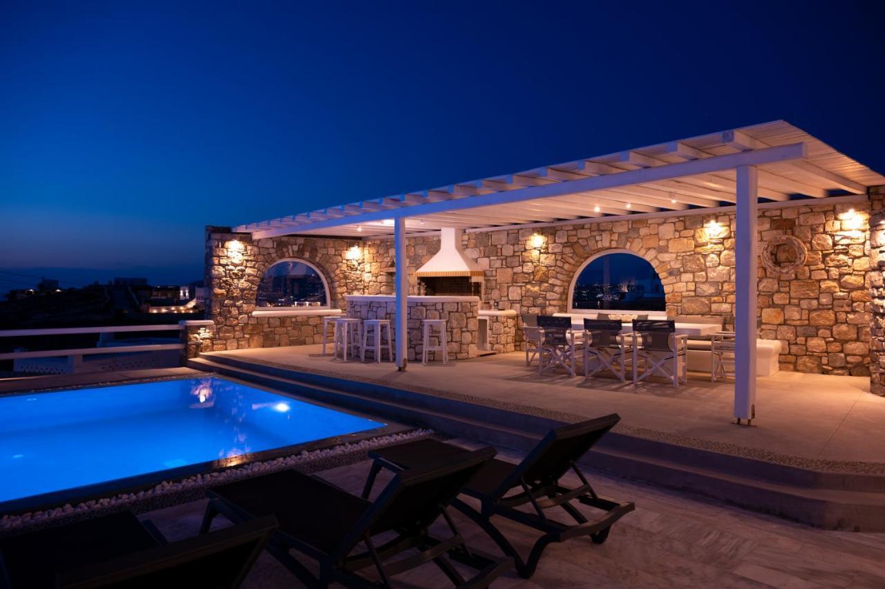 Villa Orion Mykonos - Blue Views Mykonos Villas Mykonos Town Buitenkant foto