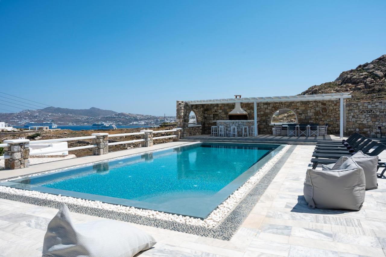 Villa Orion Mykonos - Blue Views Mykonos Villas Mykonos Town Buitenkant foto