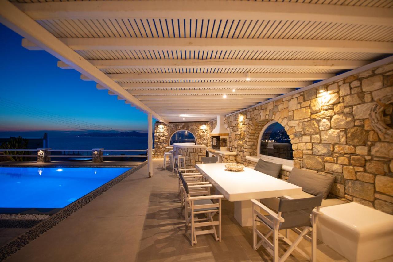 Villa Orion Mykonos - Blue Views Mykonos Villas Mykonos Town Buitenkant foto