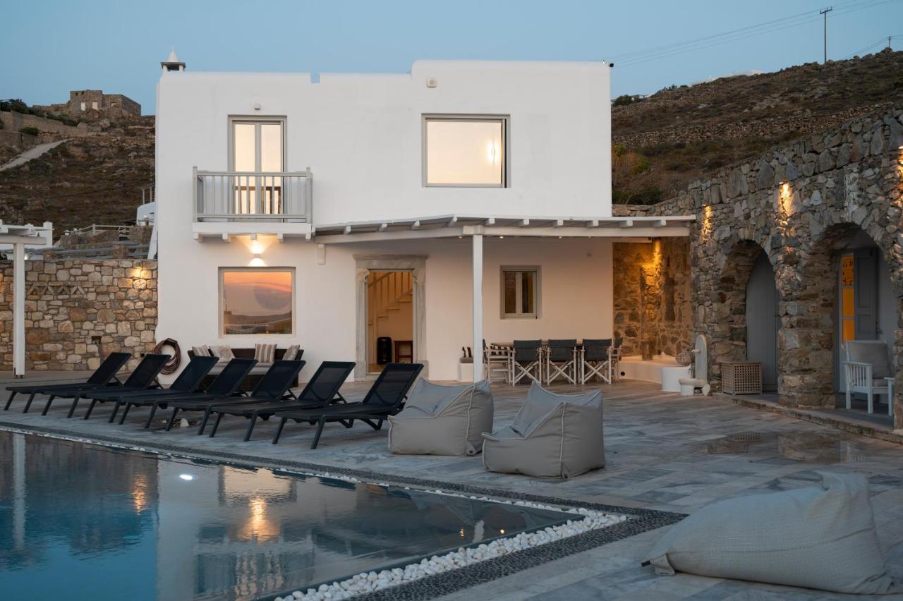 Villa Orion Mykonos - Blue Views Mykonos Villas Mykonos Town Buitenkant foto