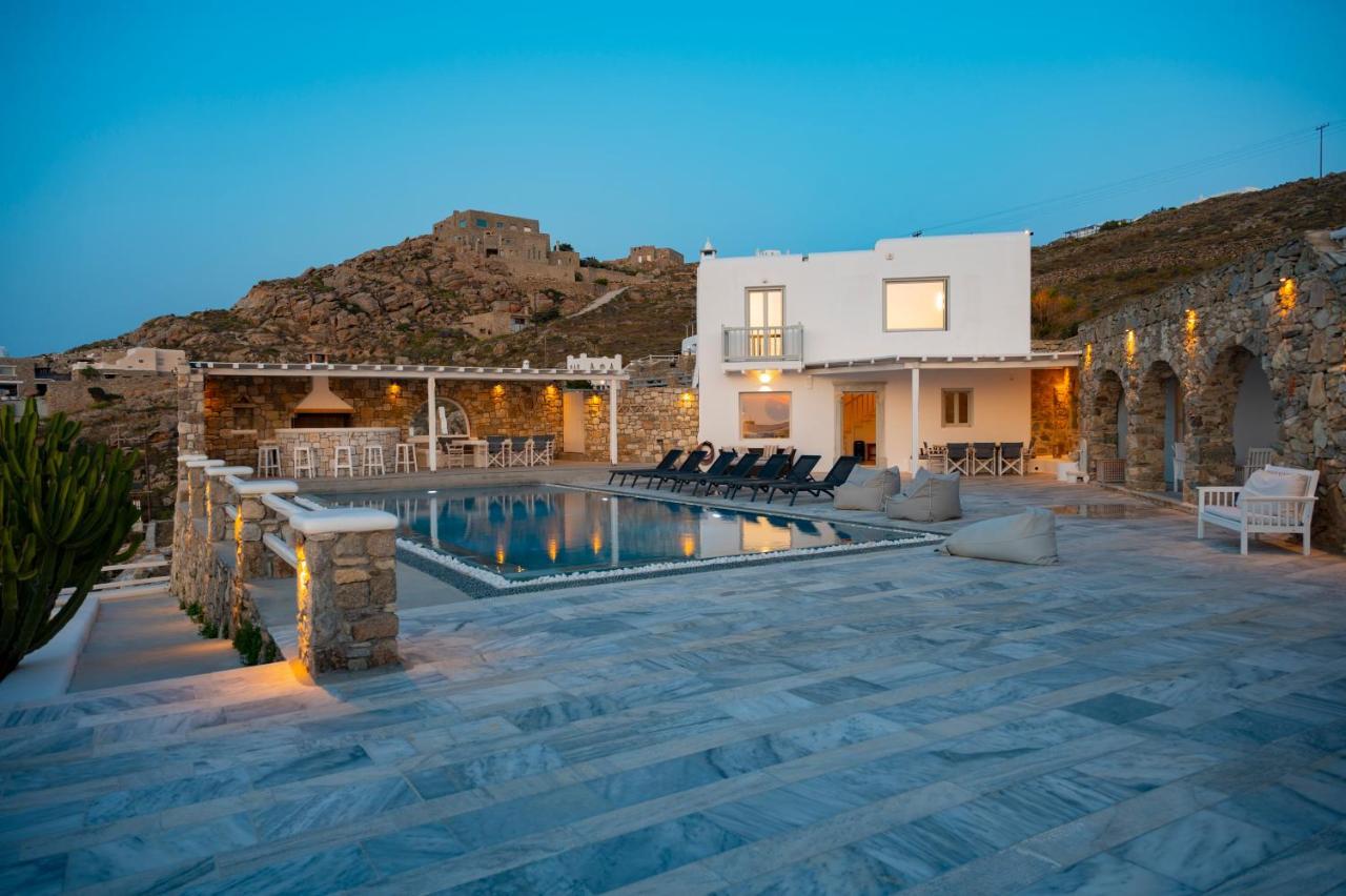 Villa Orion Mykonos - Blue Views Mykonos Villas Mykonos Town Buitenkant foto